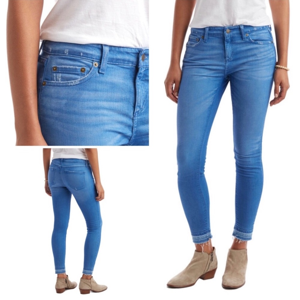 Vineyard Vines raw hem skinny jean